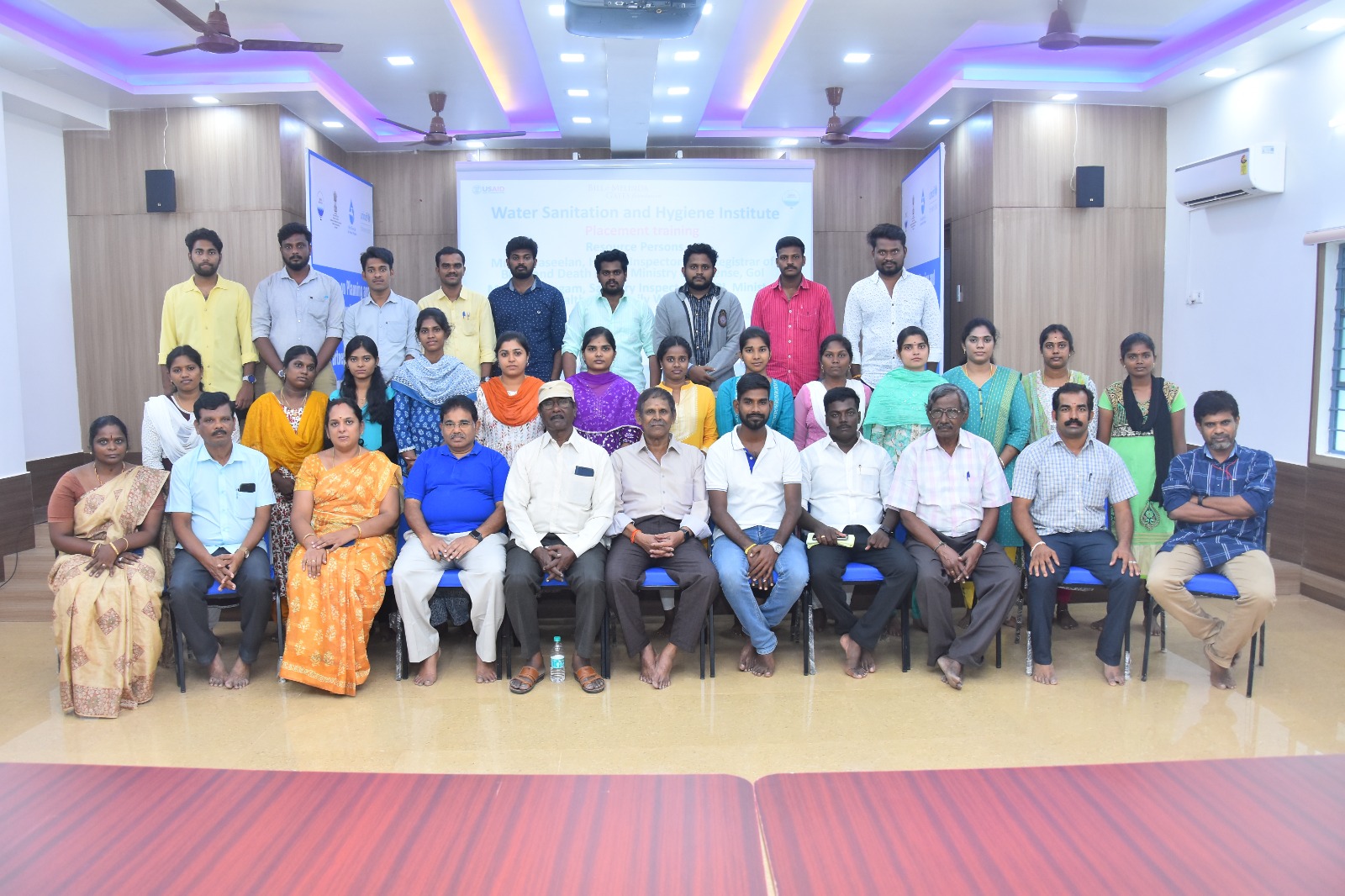 Alumni cum Placement Trainers<br> Mr.Jeyaseelan, Health Inspector cum Registrar of Birth and Death in the Ministry of Defense, GoI<Br><br>Mr.Rajalingam, Sanitary Inspector, CLTRI, GoI<br><br>2nd and 3rd December 2023 